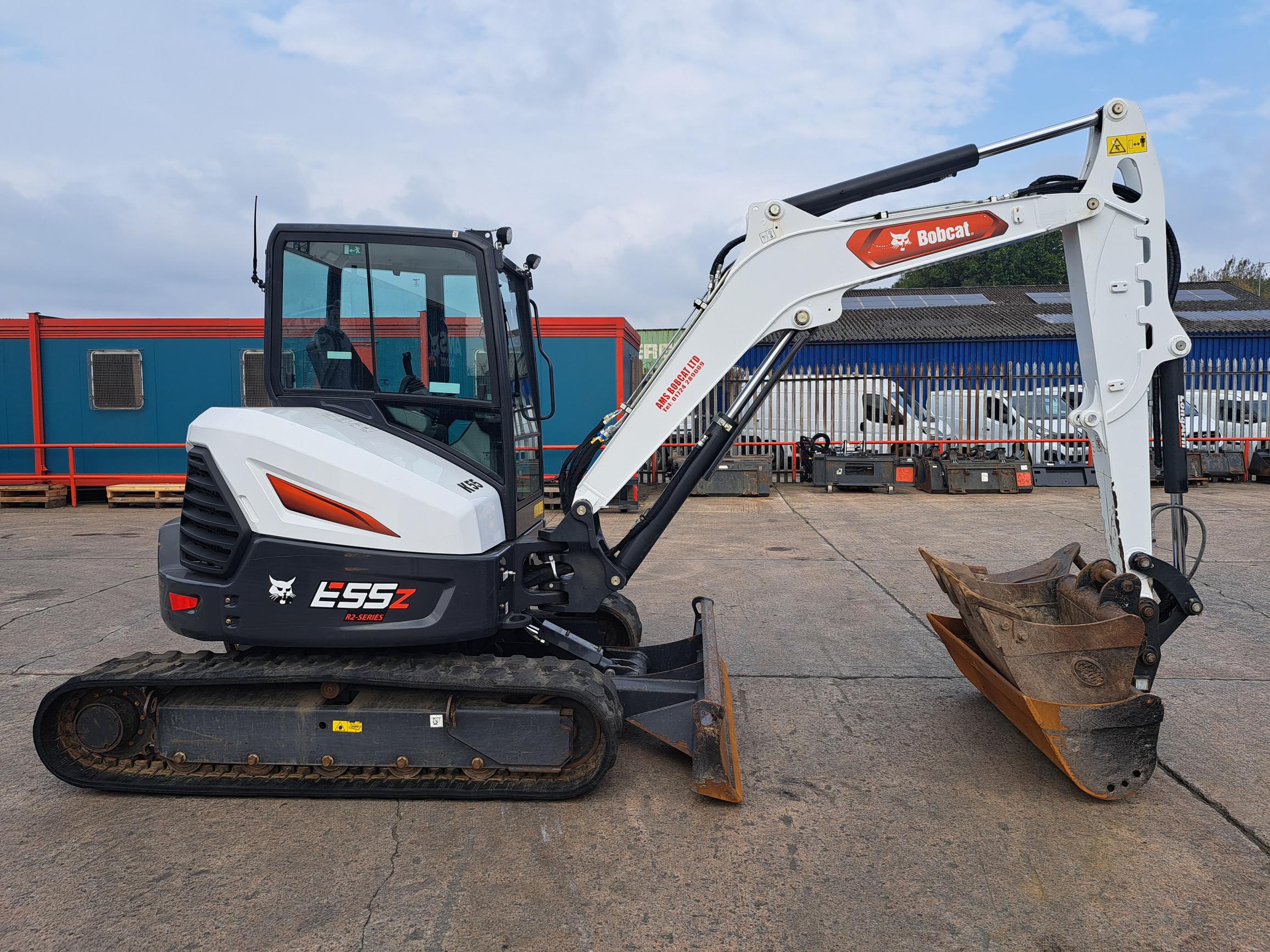 Used Bobcat  E55z at AMS Bobcat Ltd - 0800 998 1354 <small>(Free from most landlines)</small>